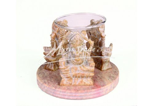 kulatá aromalampa - Ganesha 11 cm