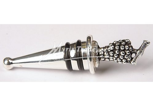 ozdobná zátka celokovová, hrozen