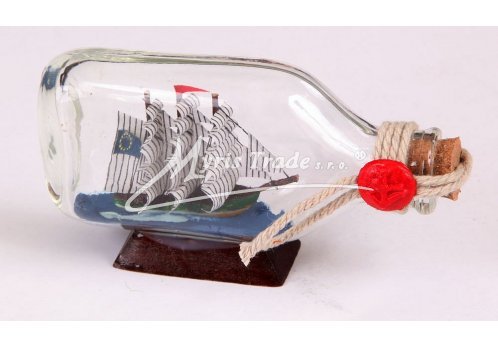 lodička v láhvi - standard