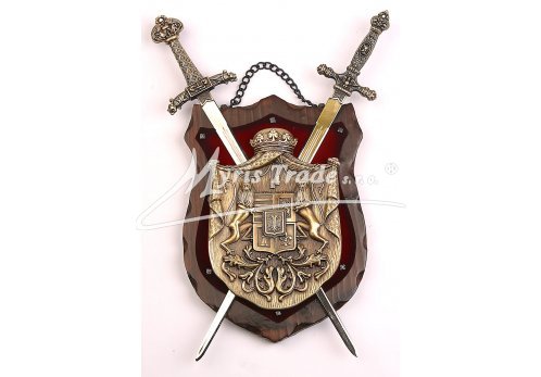 erb na dřevě - střední "bronz"