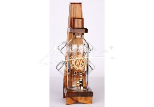 zásobník se skleničkami