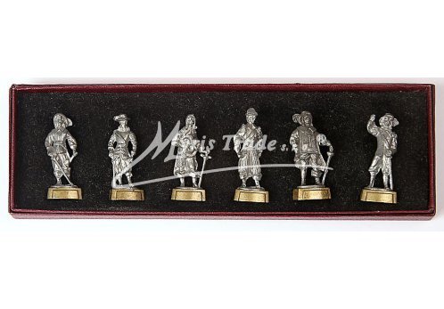 ozdobná sada 6 ks - americká občanská válka