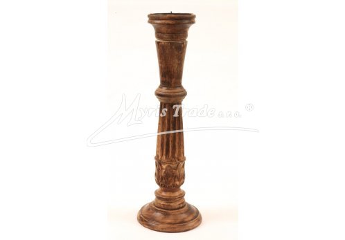 dřevěný svícen - 46 cm