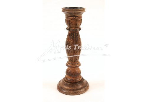 dřevěný svícen - 38 cm