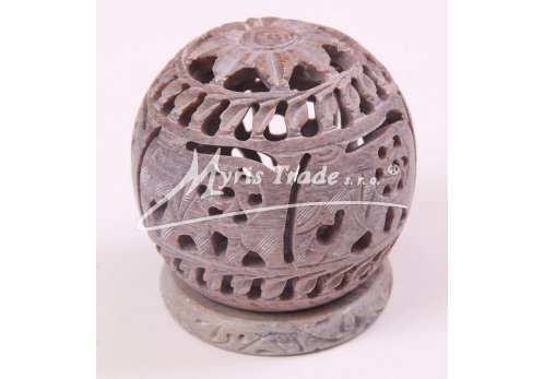 malý barevný svícen  - 7 cm