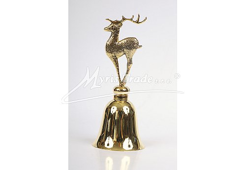 vánoční zvoneček - velký, sob Rudolf