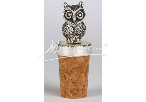 ozdobná zátka - sova