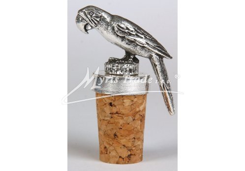 ozdobná zátka - papoušek