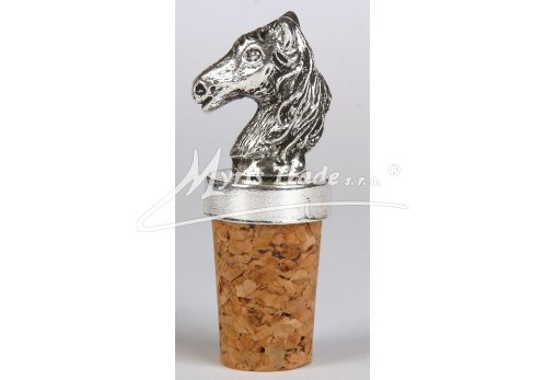 ozdobná zátka - hlava koně