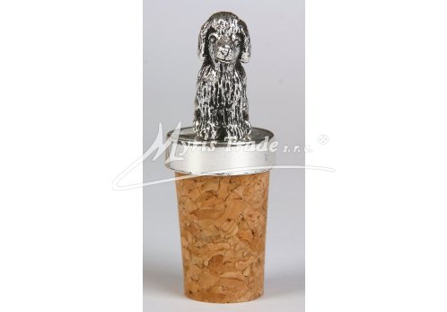 ozdobná zátka - pudl