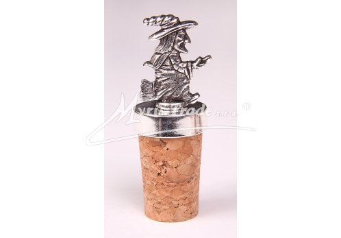 ozdobná zátka - čarodějnice