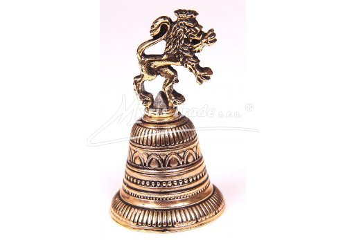 střední zvoneček gravírovaný - lev