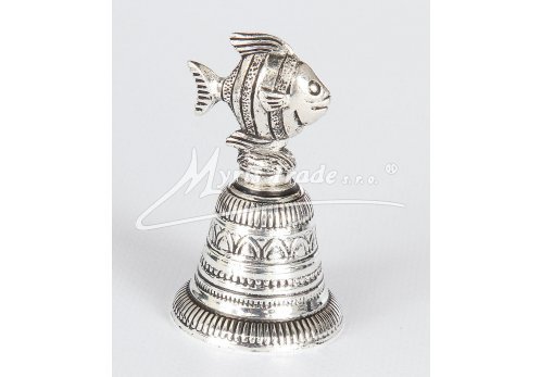 střední zvoneček gravírovaný - ryba