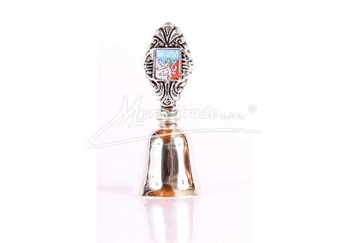 zvoneček s motivem ČR v krabičce