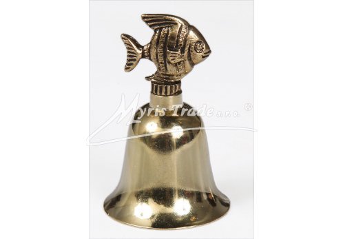 mosazný zvoneček hladký - malý, ryba