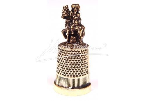 náprstek s ozdobou - jezdec