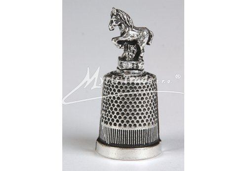 náprstek s ozdobou - kůň