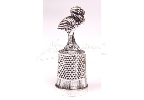 náprstek s ozdobou - plameňák