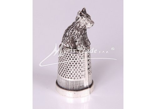 náprstek s ozdobou - pes