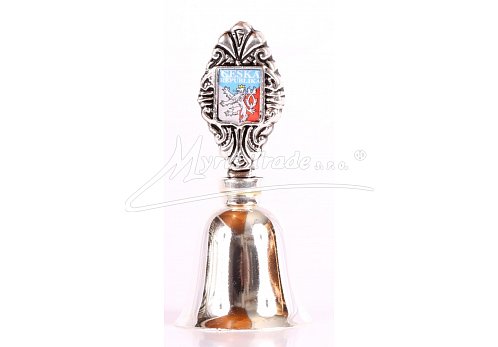 zvoneček s motivem ČR v krabičce