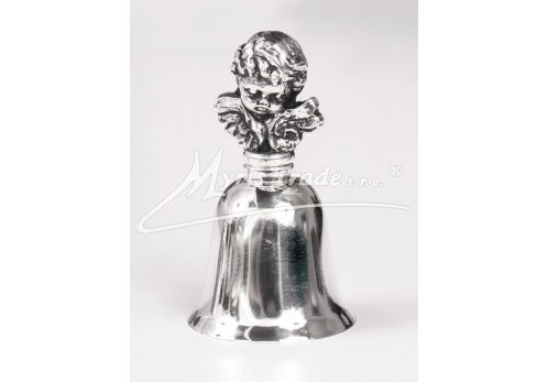 střední zvoneček hladký, vánoční - andělíček