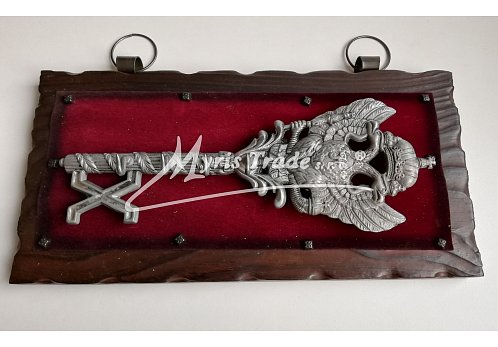 závěs na klíče - dřevo