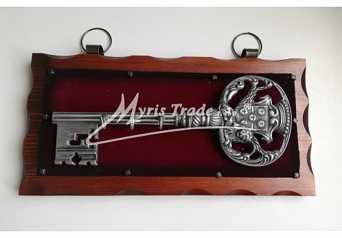 závěs na klíče - dřevo