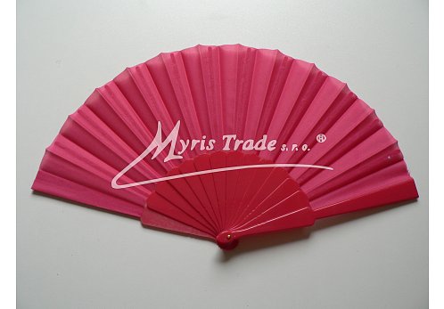 vějíř - jednobarevný, fuchsie