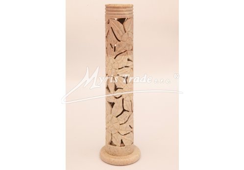 barevný stojan na vonné tyčinky, květiny - 28 cm