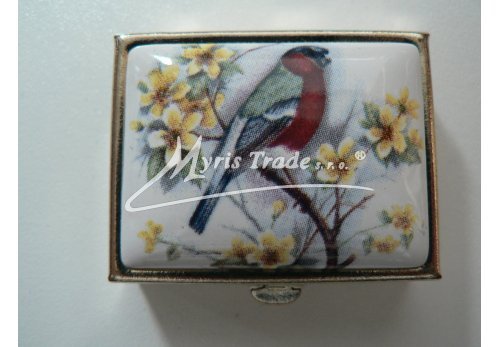 klasická obdélníková lékovka - ptáčci