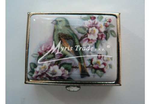 klasická obdélníková lékovka - ptáčci