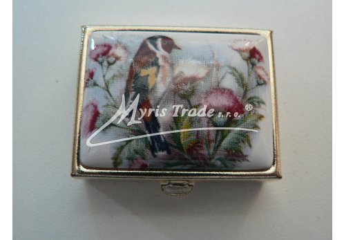 klasická obdélníková lékovka - ptáčci