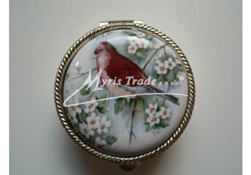 klasická kulatá lékovka - ptáčci