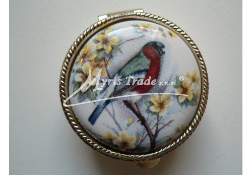 klasická kulatá lékovka - ptáčci