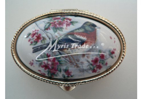 klasická oválná lékovka - ptáčci