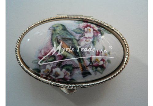 klasická oválná lékovka - ptáčci