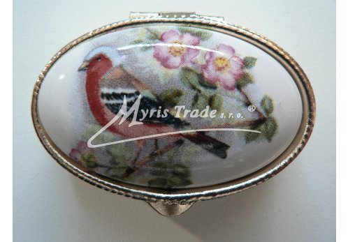 klasická oválná lékovka - ptáčci