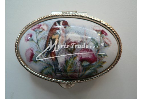 klasická oválná lékovka - ptáčci