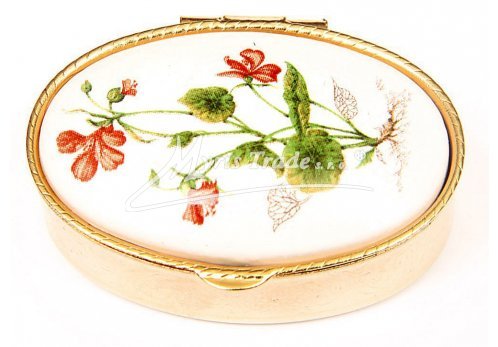 lékovka - klasický ovál s bylinkami