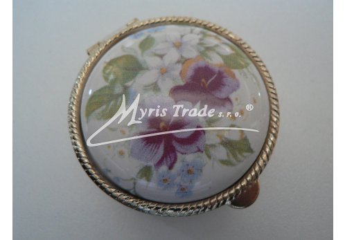 klasická kulatá s květinami 10 - květiny