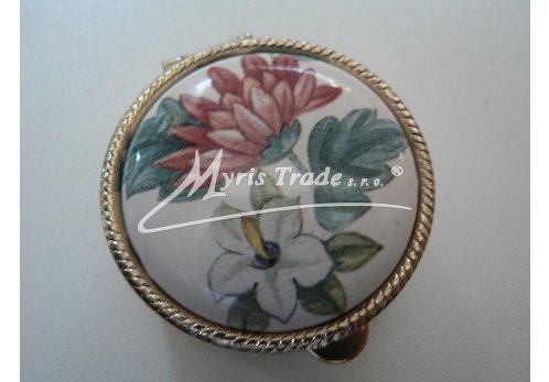 klasická kulatá s květinami 10 - květiny