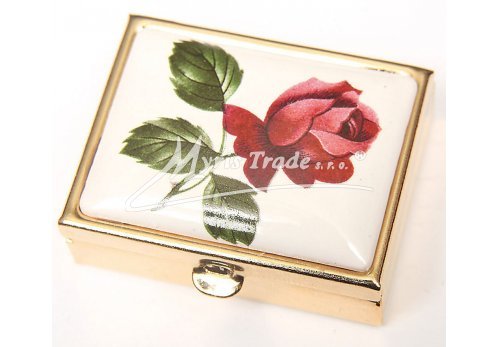 klasický obdélník s květinami 10R - růže