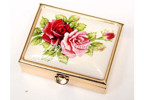 klasický obdélník s květinami 10R - růže