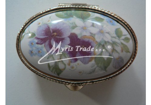 klasický ovál s květinami 10 - květiny