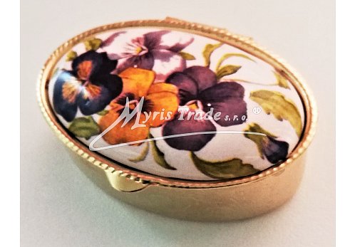 klasický ovál s květinami 10 - květiny