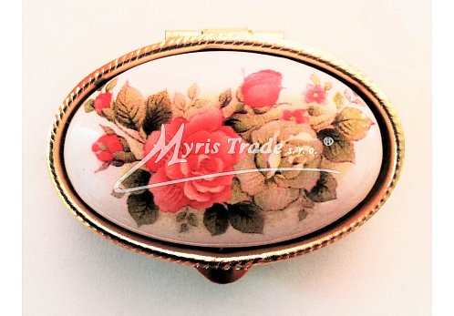 klasický ovál s květinami 10 - květiny