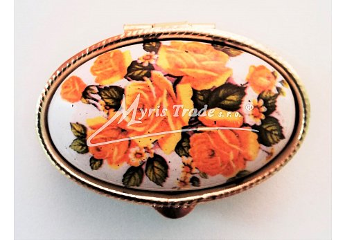 klasický ovál s květinami 10 - květiny