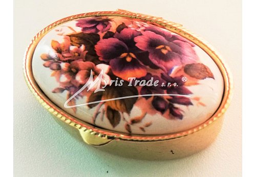 klasický ovál s květinami 10 - květiny