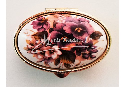 klasický ovál s květinami 10 - květiny