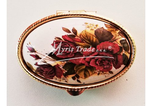 klasický ovál s květinami 10 - květiny